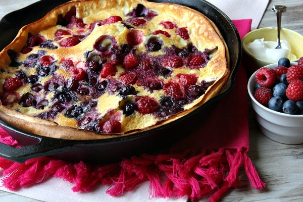 Double Berry Puff Pancake 