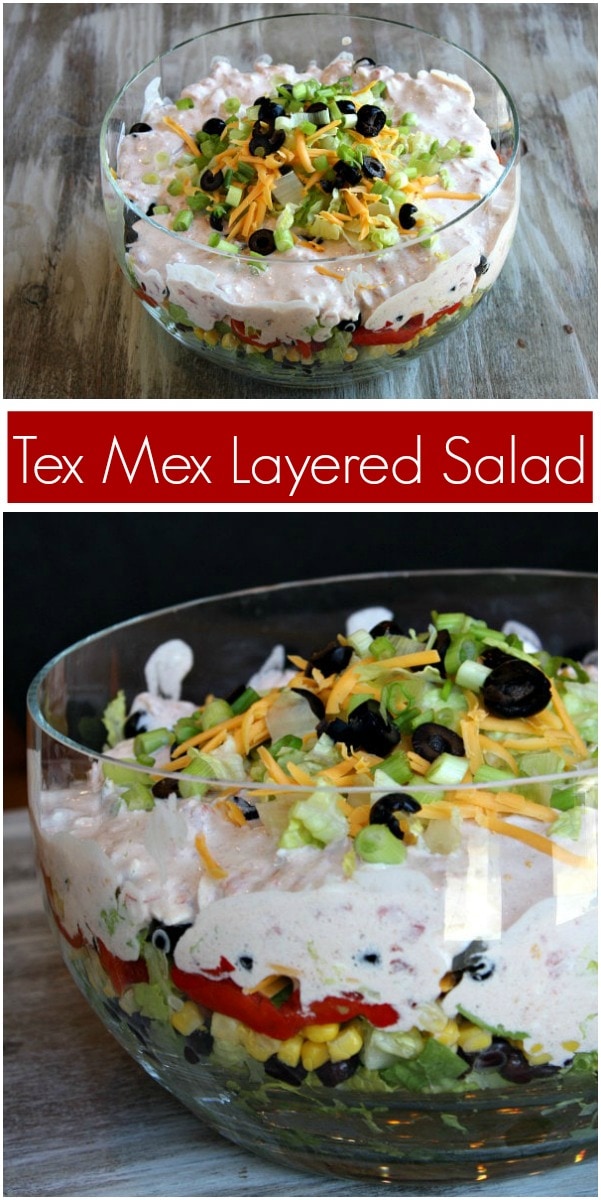 tex mex layered salad