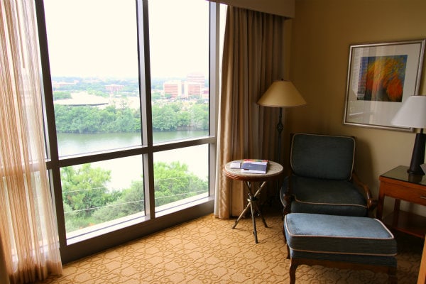 inside suite at four seasons austin