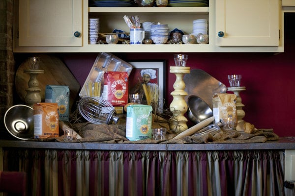 baking ingredients displayed