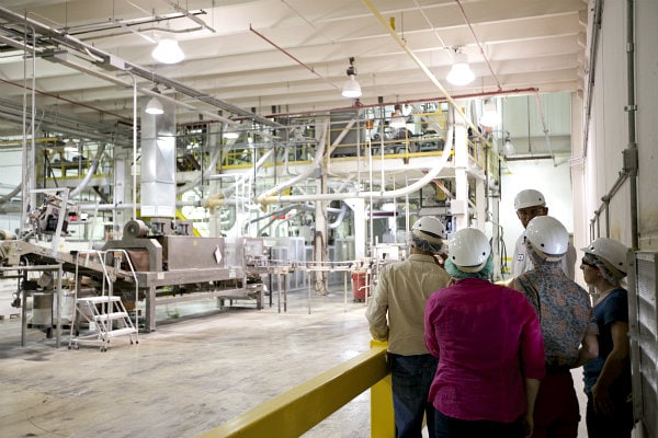 inside a mill in Kansas City