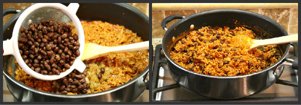 Turkey Sloppy Joe Sliders prep in pan