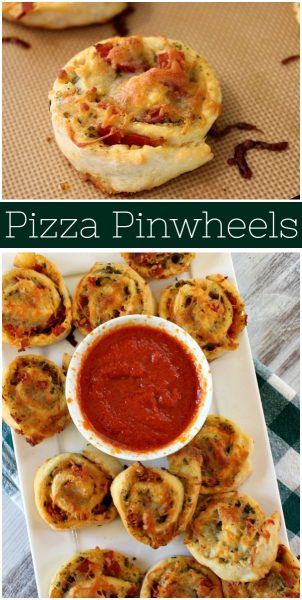 Pizza Pinwheels - Recipe Girl