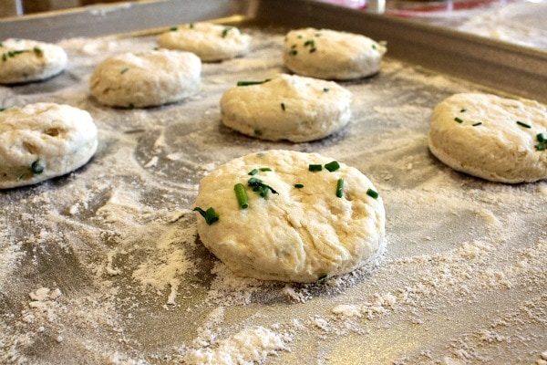 Process for making Irish Soda Bread Scones