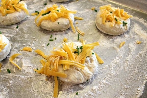 Cheesy Irish Soda Bread Scones