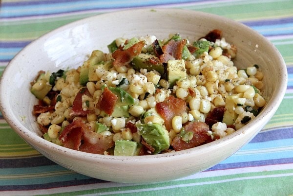 Bacon, Avocado and Corn Salad