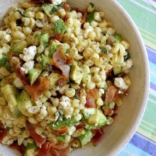 Bacon, Avocado and Corn Salad