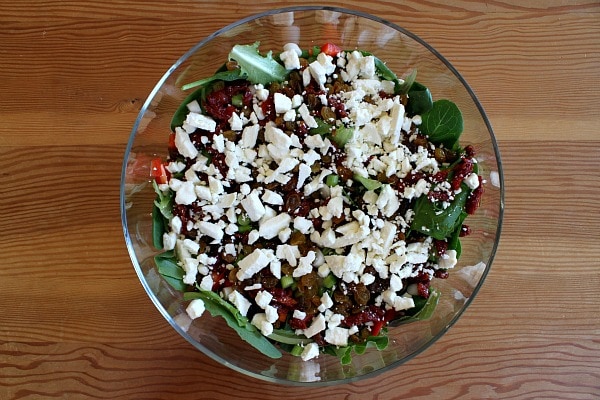 Preparing Easy Gourmet Salad