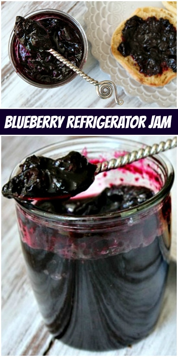 Blueberry Refrigerator Jam Recipe Girl