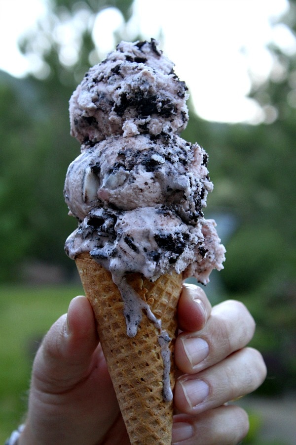 Strawberry Cookies and Cream Ice Cream 2