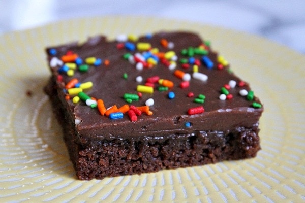 Chocolate Sheet Cake Image