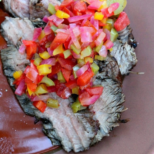Grilled Flank Steak with Rosemary Marinade Recipe Girl