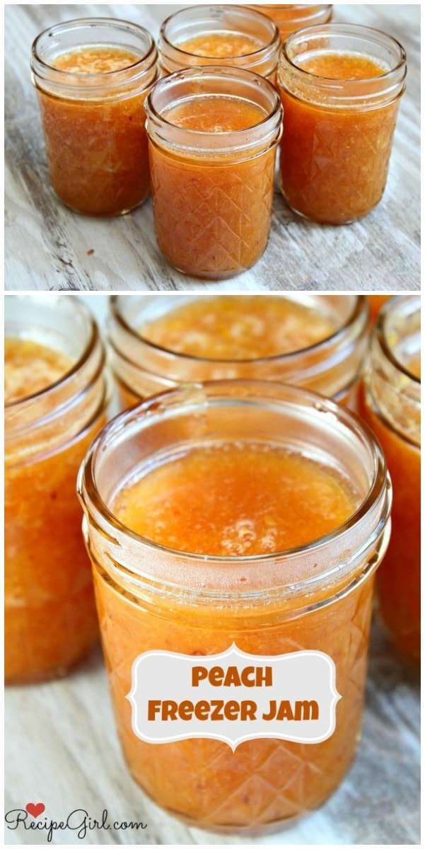 Peach Freezer Jam Recipe Girl