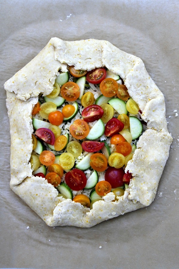 Rustic Tomato Tart 11