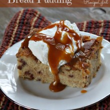 Cinnamon Caramel Bread Pudding