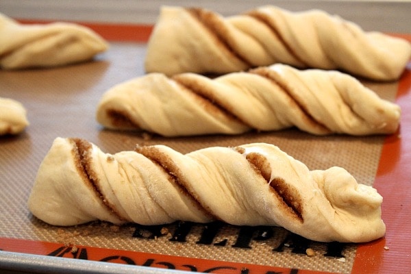 Cinnamon Twist Pastries - Twist