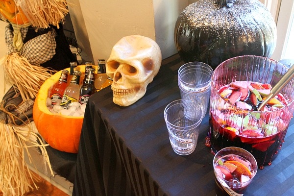 Adult Halloween Party - Beverage Station