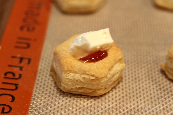 Apricot Brie Bites ready for oven