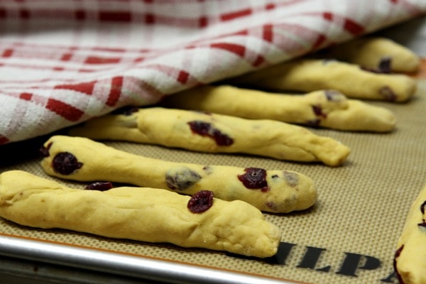 Pumpkin- Cranberry Breadsticks 4