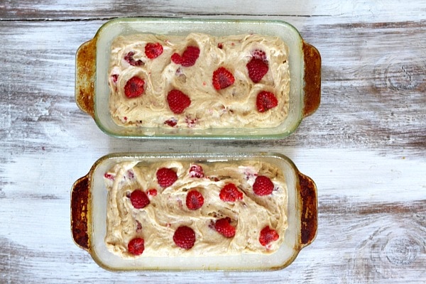 Raspberry- Cinnamon Loaf Cake 3