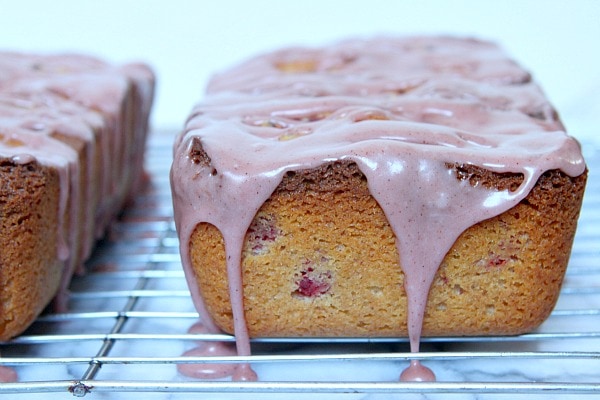 Raspberry- Cinnamon Loaf Cake - RecipeGirl