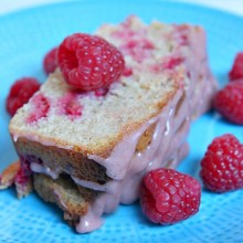 Raspberry Cinnamon Loaf Cake