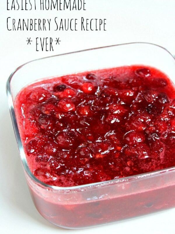 cranberry sauce