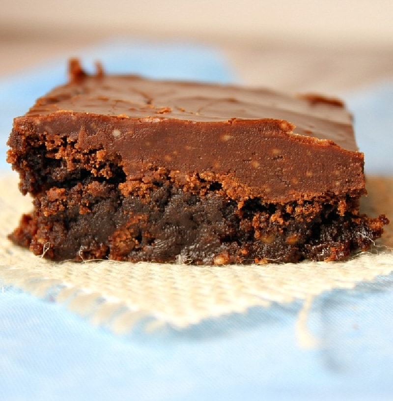 frosted brownie