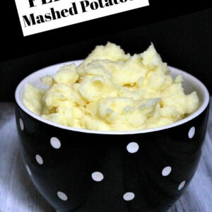 pinterest image for how to make mashed potatoes