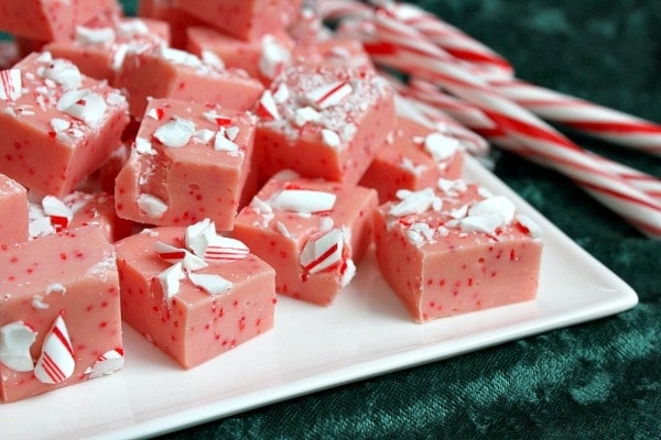 Candy Cane Fudge