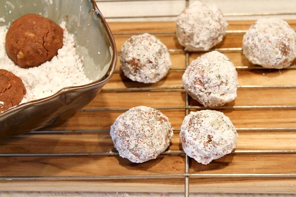 Chocolate Snowball Cookies 4