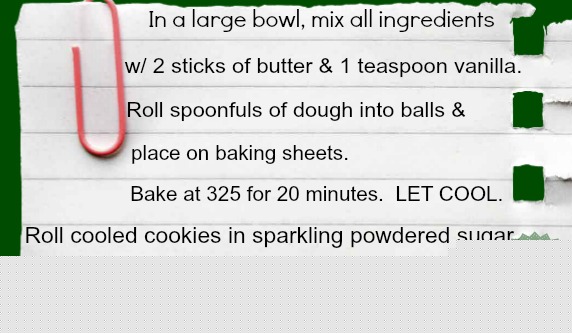 Chocolate Snowball Cookies Directions