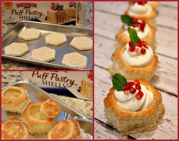 Holiday Cheesecake Puffs