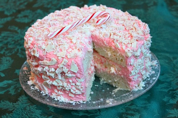 Peppermint Cheesecake Cake