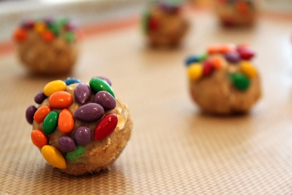 Chocolate Covered Sunflower Seed Oatmeal Cookie Dough