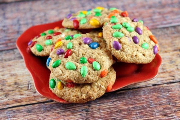 chocolate covered sunflower seed oatmeal cookies