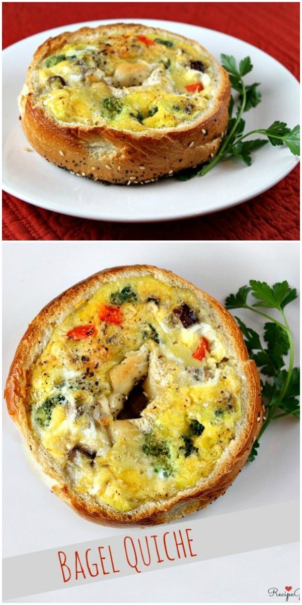 Bagel Quiche Recipe Girl