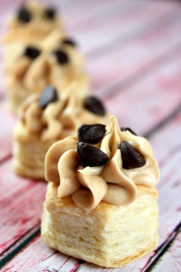 Peanut Butter Mousse Cups #recipe -- from RecipeGirl.com