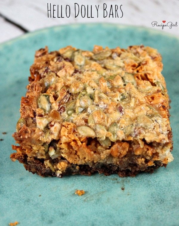 Hello Dolly Bars #recipe - RecipeGirl.com