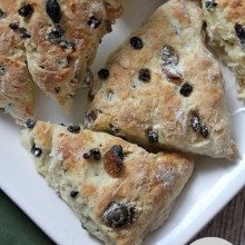 Spotted Dog Irish Soda Bread Scones