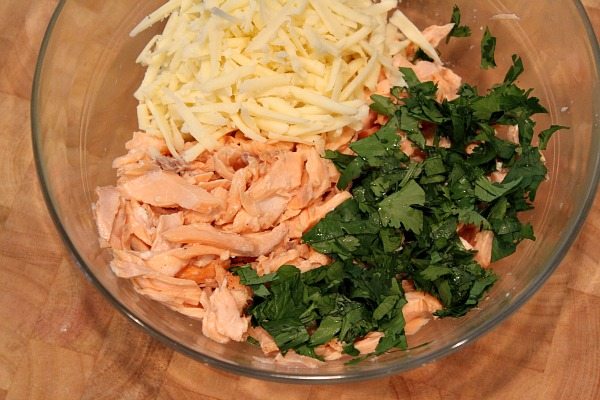 Baked Salmon Taquitos Prep 1