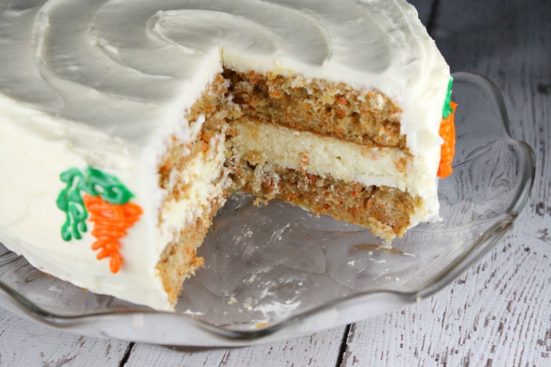 Carrot Cake Cheesecake Cake Image