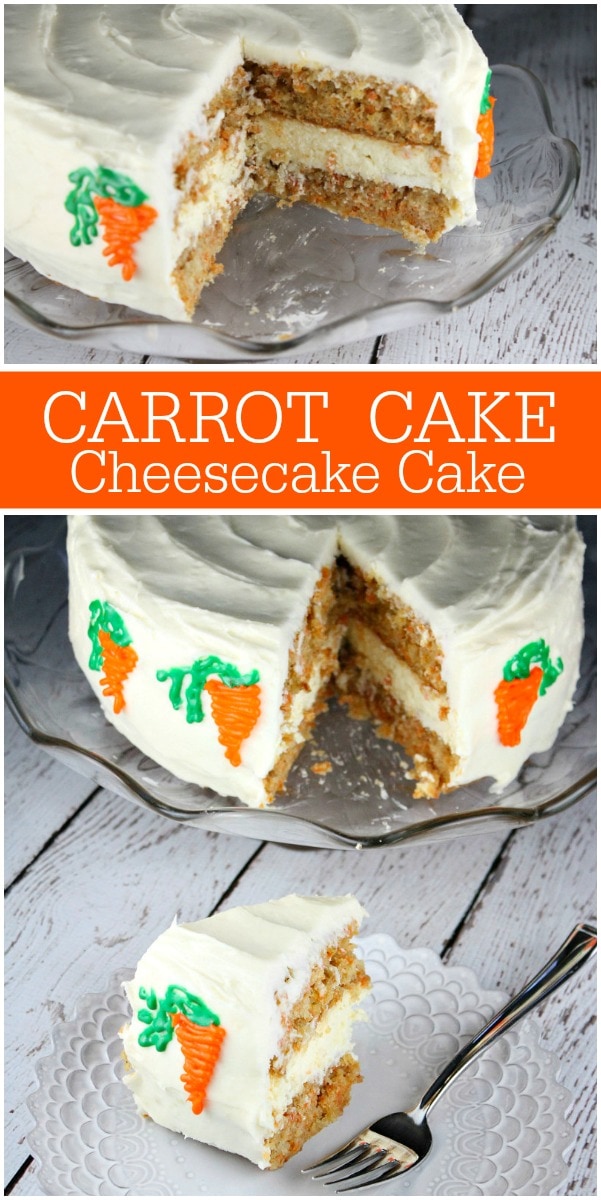 Carrot Cake Cheesecake Cake