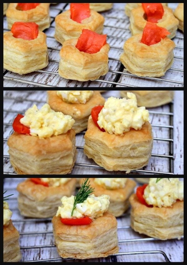 Egg Salad Cups with Smoked Salmon and Dill 5