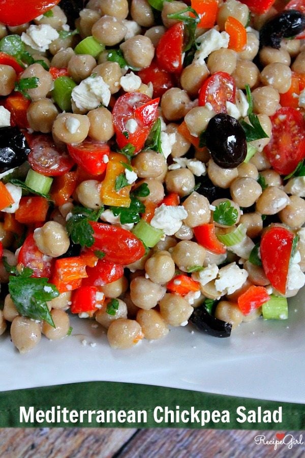 Mediterranean Chickpea Salad 