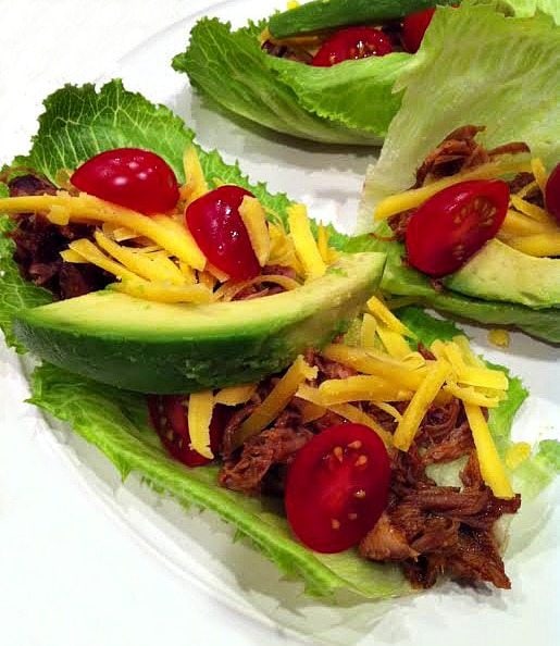 Pulled Pork Lettuce Wraps