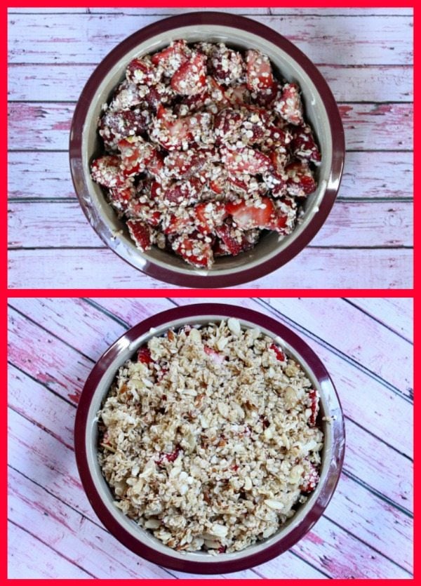 Strawberry Crisp Prep