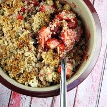 Strawberry Crisp