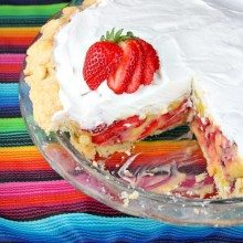 Strawberry Margarita Pie