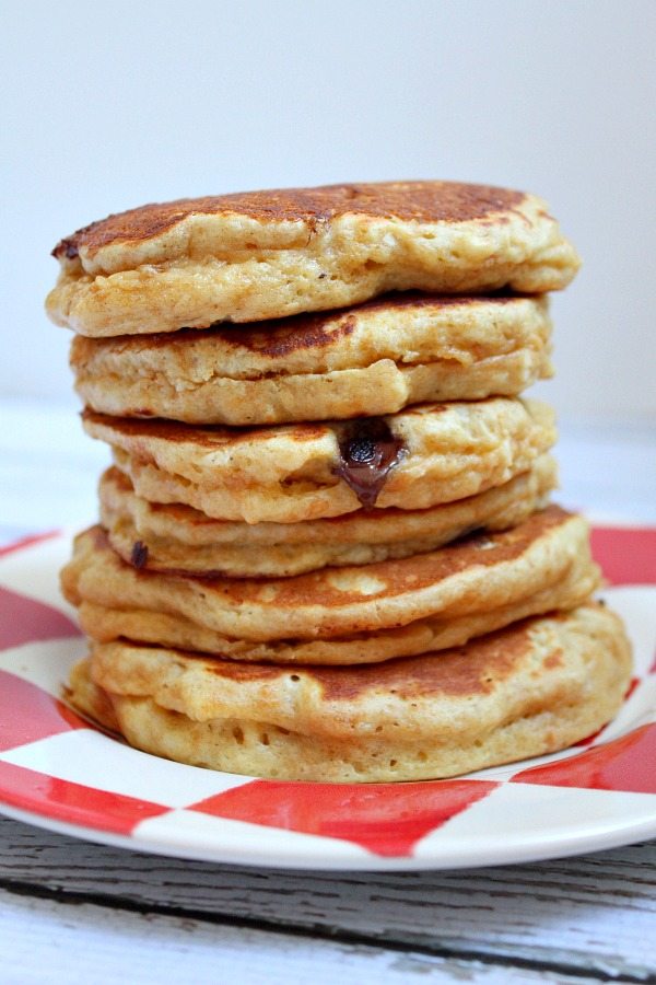 Fluffy Peanut Butter Pancakes Recipe